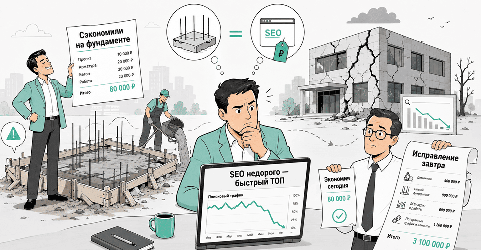 Почему дешевое SEO часто обходится дороже